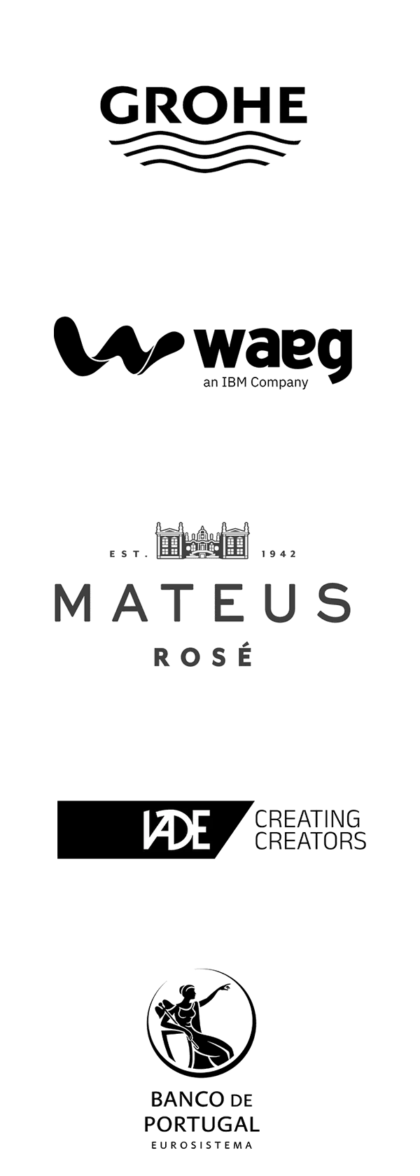 Grohe, WAEG, Mateus Rosé, IADE, Banco de Portugal