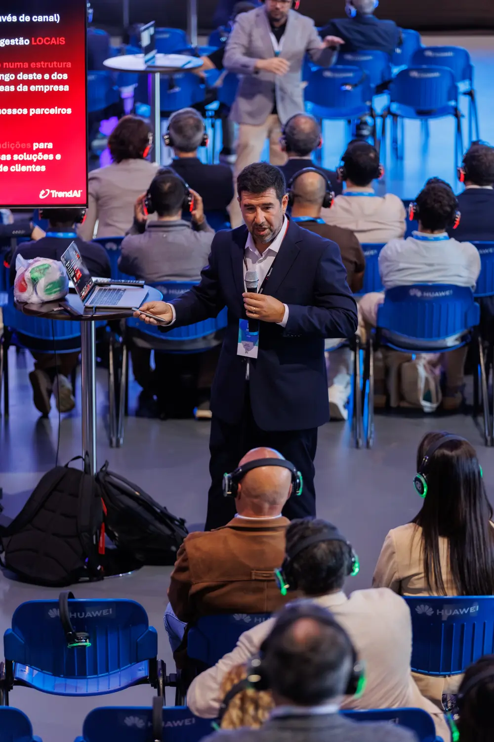 Representante a realizar apresentação