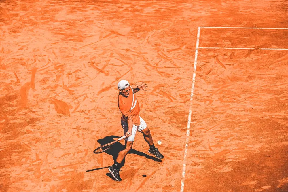 Sebastián Báez, vencedor do Millennium Estoril Open, na final